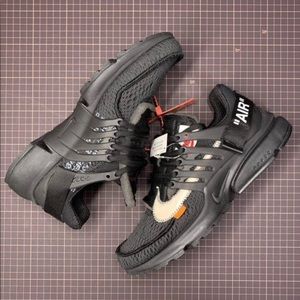 Off white prestos black